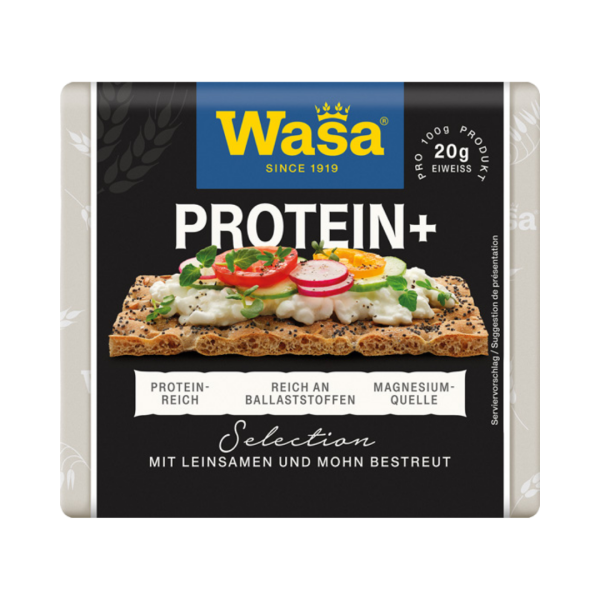 649184 Wasa Selection Protein plus, Knaeckebrot, 200g